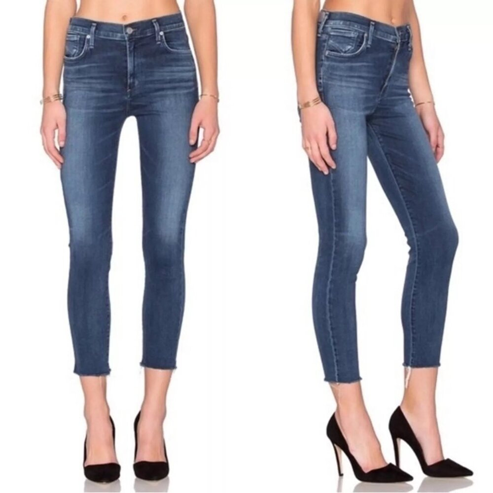 Agolde Sophie High Rise Skinny Crop NWT Size 25